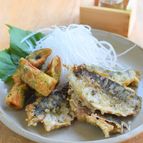 アジの磯辺揚げ