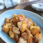 厚揚げと豚肉の甘辛煮【簡単おかず】