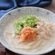 レンチン・ヘルシー！ささみとオクラの明太クリーム冷やしうどん