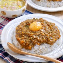 手軽に作りたい時の！！『レンジで簡単♡キーマカレー』