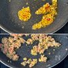 【豚そぼろニラの旨辛焼きうどん】にんにく・生姜がやみつき！の工程2