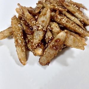 1バーバミーの作ってみた!投稿(【名古屋の手羽先風】お箸が止まらない！ごぼうの甘辛ダレ)