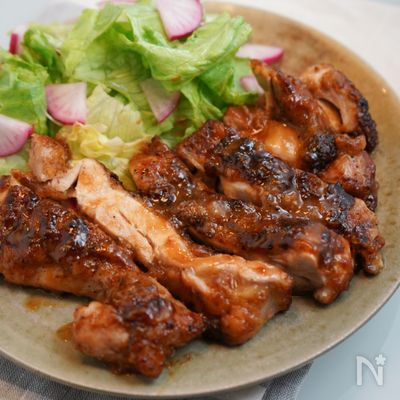 簡単焼くだけ『味噌マヨチキン』