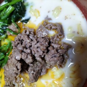 1207859の作ってみた!投稿(牛乳大量消費！胡麻ダレで簡単！辛旨もやし担々麺)