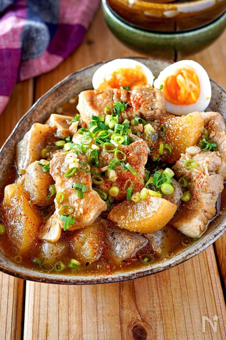 豚バラ大根の味噌煮込み