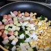 夏野菜の【お食事カップケーキ】の工程2
