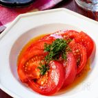 夏におすすめ◎簡単副菜
トマトと大葉の旨塩だれ
