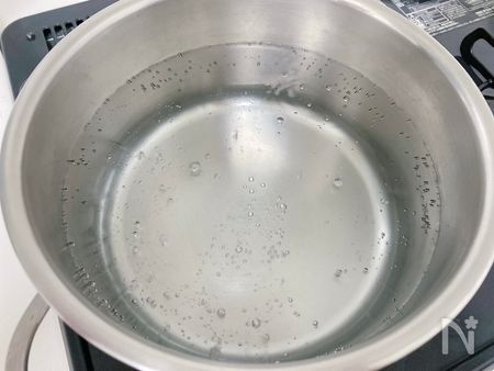 くっつかないそうめんのゆで方1
