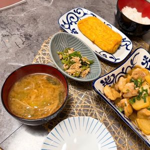 まーやんの作ってみた!投稿(【えのきと長ねぎのごま味噌スープ】簡単☆シンプルスープ♪)