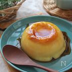 レンジで作る＊マグカッププリン