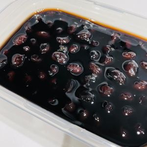 ハムの作ってみた!投稿(我が家の黒豆煮　甘さ控えめ！)