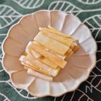 【大根の皮のポン酢漬け】浅漬けになって美味しい！ダイエットに