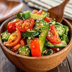 夏バテ予防《夏野菜たっぷり♡中華サラダ》