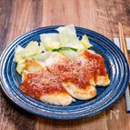 鶏ささみ肉のたっぷりチーズソテー