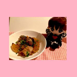 ずみ🍓の作ってみた!投稿(【節約絶品おかず】ぶり大根ならぬ...さば缶大根☆味しみしみ)