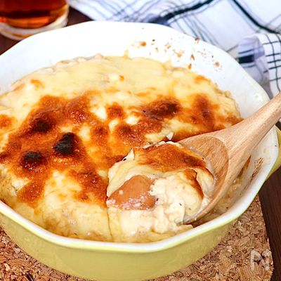 ヘルシー！節約！ボリューム満点！丸ごと一丁豆腐グラタン