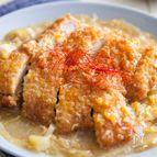 コンビニチキンの卵とじ