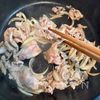 食欲そそる♪豚こまルーロー飯(冬ほうれん草添え)の工程2