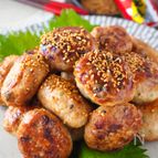 【ポリ袋で簡単】シャキッとえのきと豆腐ふわふわマヨポンつくね