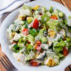 夏野菜のグリルサラダ〜レモンヨーグルトドレッシング〜