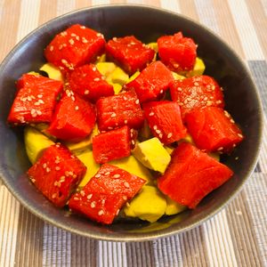 puricoの作ってみた!投稿(超簡単！漬けるだけ！ポキ丼)