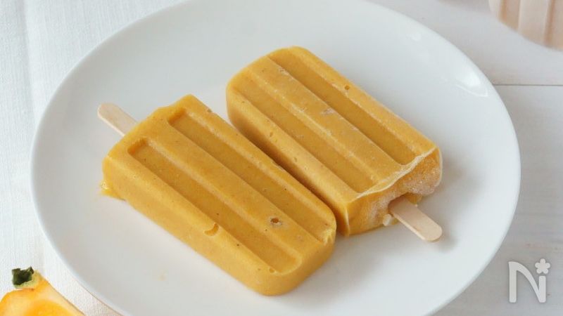 柿とシナモンのアイスキャンディー レシピサイト Nadia ナディア プロの料理家のおいしいレシピ