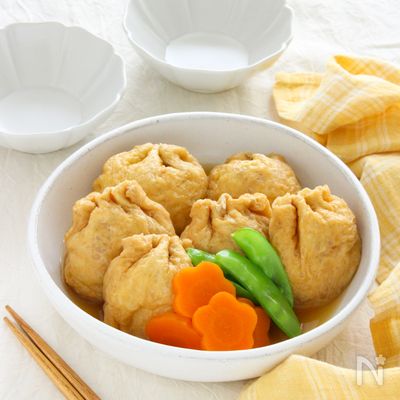 【油揚げの袋煮】ボリューム満点！ヘルシーおかず