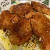 みんみんの作ってみた!投稿(【人気食堂の爆うまソースカツ】むね肉切り方/卵なし/揚げない)