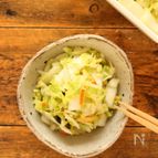サラダ感覚でどんどんススム！無限白菜の中華風漬物サラダ