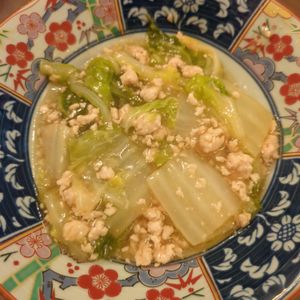 たりおの作ってみた!投稿(ごはんが止まらない白菜とひき肉の旨煮)