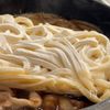 【フライパンひとつで】しみしみ豚すき焼きうどんの工程2
