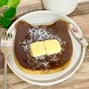 のりのり🐾🎀🤍の作ってみた!投稿(あまったあずきはこれ!1分朝食あんバタートースト)