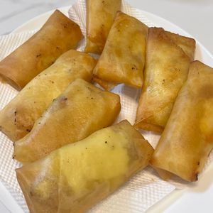 のんの作ってみた!投稿(【じゃがいもとベーコンのチーズ春巻き】子どもウケおつまみに)