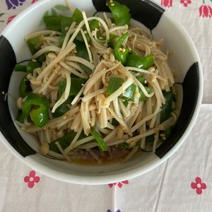 万福の作ってみた!投稿(えのきとピーマンのおかか和え【レンチンでぱぱっと！簡単副菜】)