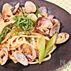 ■イタリアン♪ボンゴレうどん■