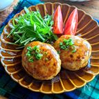 【ふわふわヘルシー♡豆腐の和風ハンバーグ】満足感あり！