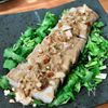 炙りマグロとパクチーのサラダ