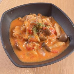 すぴすぴの作ってみた!投稿(鶏肉の無水♡トマトクリーム煮【#簡単#スピードおかず】)