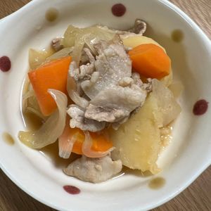 Hideの作ってみた!投稿(家庭料理の定番！豚バラ肉じゃが【作り置き】)