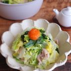 レンジで簡単！豚肉と白菜のあっさり煮