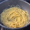 【バジル香るペペロンチーノ】パンチの効いたおつまみパスタ♪の工程3