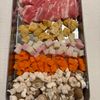 沖縄郷土料理♪具だくさんジューシー風炊き込みご飯の工程1