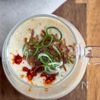 レンチン＆混ぜるだけ！冷たい豆乳スープ（シェントウジャン風）の工程3