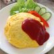 レンジでお手軽オムライス♩ズボラ料理！火を使わない！超簡単