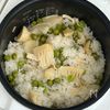 ［筍と青えんどうの炊き込みごはん］春を感じるごはん！素朴な味の工程4