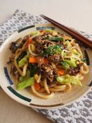 プルコギ風焼きうどん