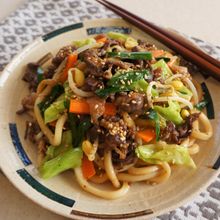 プルコギ風焼きうどん