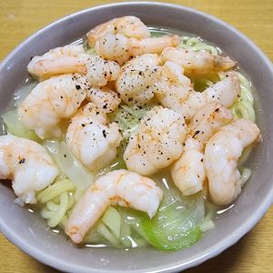 ナムディの作ってみた!投稿(鍋ひとつですぐできる！【ねぎ塩ツナ麺】)