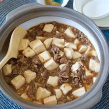 純和風の麻婆豆腐