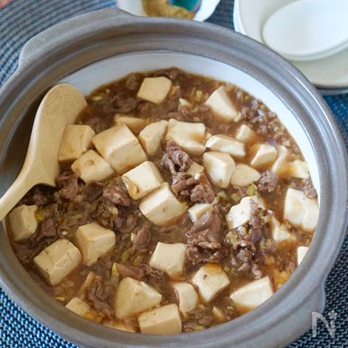 純和風の麻婆豆腐